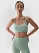 Спортивный топ для фитнеса женский 4F Sport Bra F143 4FWAW24USBAF143-47S XS Зеленый (5905700084396) - изображение 1