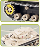 Klocki konstrukcyjne Cobi Small Army Panzer III ausf J 400 elementów (5902251024512) - obraz 3