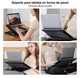 Охлаждающая подставка для ноутбука до 21 дюймов Ice Coorel K-15D 15 fans RGB - изображение 4