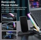 Охлаждающая подставка для ноутбука до 17.3 дюймов Ice Coorel K-10 8xfans 2xUSB LCD RGB - изображение 6