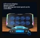 Охлаждающая подставка для ноутбука до 17.3 дюймов Ice Coorel K-10 8xfans 2xUSB LCD RGB - изображение 9