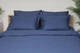 Пододеяльник Moon&Star Satin Stripe Delfi Blue Евро 200x220 см (MS-870000423) - изображение 2