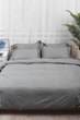 Пододеяльник Moon&Star Satin Stripe Stripe Gray King Size 220x240 см (MS-870000464) - изображение 2