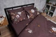 Пододеяльник Moon&Star Микросатин Premium Floral Mocha Полуторный 143x210 см (MS-870000545) - изображение 3