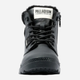 Жіночі зимові черевики високі Palladium Pampa Hi Snow Warm 94380-008-M 41 (7UK) 26 см Чорні (196660583394) - зображення 3