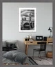 Фоторамка деревянная 40х50 багет: DL1906-05 Темно-серое дерево (с глянцевым стеклом 1-1.5мм, двп) EmojiFrame - изображение 1