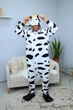Пижама Кигуруми My Kigu Мужская Корова Белый размер M 155-165 см (21051411) - изображение 1