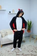 Пижама Кигуруми My Kigu Мужская Летучая Мышь Черный размер XL 175-185 см (21052411) - изображение 3