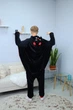 Пижама Кигуруми My Kigu Мужская Летучая Мышь Черный размер XL 175-185 см (21052411) - изображение 6