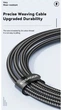 Кабель Essager USB – Type-C PD 100W 7A LED дисплей Швидка зарядка для ноутбуків смартфонів планшетів 1.0 м Black - зображення 8
