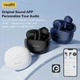 Бездротові навушники Realfit Pro TWS BT5.4 ігрові з функцією активного шумопоглинання ANC Bluetooth 5.4 Pink (6973356421420) - зображення 10