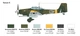 Сборная модель 1/48 самолет Ju 87 G-1 Stuka Kanonenvogel Italeri 2830 - изображение 6