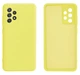 Чехол противоударный Silicone case защита камеры Kassel для Samsung A72 (20) желтый Yellow - изображение 1