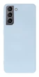 Чехол противоударный Silicone case защита камеры Kassel для Samsung S21 FE (11) голубой Lilac Cream - изображение 2