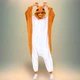 Пижама кигуруми My Kigu Женская Белка Летяга Оранжевая размер M 155-165 см (110641) - изображение 5