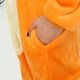 Пижама кигуруми My Kigu Женская Покемон Дракон Чармандер Оранжевый размер M 155-165 см (108041) - изображение 3