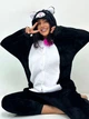 Піжама кігурумі My Kigu Жіноча Кіт Чорний розмір M 155-165 см (107441) - зображення 10