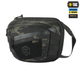 Сумка M-Tac Sphaera Hex Hardsling Bag Large з липучкою Elite Multicam Black/Black - зображення 1