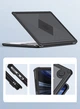 Накладка захисна протиударна полікарбонатна бампер чохол DUX DUCIS LCGH Series для Apple MacBook Air 15.3 (2023/2024) Black - зображення 6