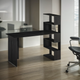 Стол компьютерный Tobi Sho ST-0015 с боковым стеллажом 1416х750х600 Антрацит - изображение 3