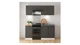 Кухня з 170 Junona AGD Black Red White 170 (K24-JUNONA_AGD_WER_2/170_BBL) 169837 - зображення 3