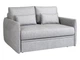 Розкладний двомісний диван з місцем для зберігання речей Sevo BRW Sofa 140x86x106 (MPN-SO2-SEVO-2FBK) 169658 - изображение 3