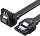 Кабель кутовий UGREEN US217 SATA 3 Data Cable 50 см чорний (30797) - зображення 1
