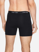 Zestaw majtek bokserek męskich bawełnianych Calvin Klein Underwear 000NB3529A-UB1 S 3 szt Czarny (8720107562561) - obraz 3