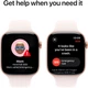 Smartwatch Apple Watch Series 10 GPS 46mm Rose Gold Aluminium Case with Light Blush Sport Band - M/L (MWWU3) - obraz 6