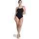 Купальник жіночий Arena MESH PANELS SWIMSUIT CLOSED BA 006661-500-40 170см Чорний - зображення 3