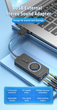 Звуковая карта Vention 0.15м USB - 3x 3.5мм minijack с поддержкой микрофона 16 бит/48 кГц TRS Наружный Адаптер Стерео AUX с управлением громкости Универсальный Черный - изображение 2