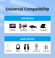 Звуковая карта Vention 0.15м USB - 3x 3.5мм minijack с поддержкой микрофона 16 бит/48 кГц TRS Наружный Адаптер Стерео AUX с управлением громкости Универсальный Черный - изображение 14