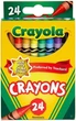 Набор восковых карандашей Crayola Crayons Bulk 24 шт - изображение 1