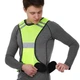 Жилет безопасности светоотражающий сигнальный на липучках Zelart RST-09-LED Neon Green - изображение 5