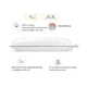Подушка MirSon 1489 Royal Pearl Hand Made memory effekt Мягкая 50х70 см [35743] - изображение 2
