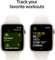 Smartwatch Apple Watch SE (2024) GPS 40mm Starlight Aluminium Case with Starlight Sport Band - M/L (MXEG3) - obraz 6