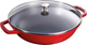 Patelnia Wok Staub Czerwona 30 cm (3272340018640) - obraz 1