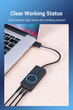 Звуковая карта Vention 1м USB - 3x 3.5мм minijack с поддержкой микрофона 16 бит/48 кГц TRS Наружный Адаптер Стерео AUX с управлением громкости Универсальный Черный - изображение 13