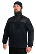 Тактична флісова кофта WinTac Jacket Dark blue Ultrasoft М-300 S темно синя - зображення 1