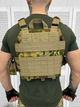 Тактическая плитоноска MOLLE комплектуется подсумками Multicam - изображение 6