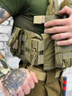 Тактическая плитоноска Cordura 1000D с системой MOLLE и комплектом подсумков Coyote - изображение 4