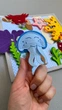 Развивающий планшет Tiny Fingers Морской 25х13 см ручной работы - изображение 4