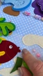 Развивающий планшет Tiny Fingers Морской 25х13 см ручной работы - изображение 8