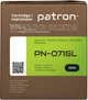 Картридж Patron Green Label для Canon 071 Black (PN-071GL) - изображение 3