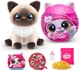 Интерактивный игровой набор-сюрприз Pets Alive Smitten Kittens Сиамская кошка Мулу Игривые котята 9541A - изображение 1