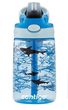 Пляшка для води дитяча Contigo AUTOSPOUT Kids Water Bottle 414 мл спортивний (акули) - зображення 2