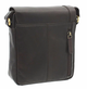 Чоловіча шкіряна сумка через плече Visconti S7 Messenger Bag A5 (Brown) - зображення 6