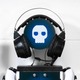 Szafka Numskull PS5 Inspired Blue and White Gaming Locker (5056280422501) - obraz 3