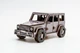 3D Пазл Конструктор Из Дерева Механический PuzzleOK Gelandewagen Гелик Кубик 109 деталей - изображение 6