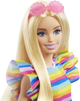 Lalka Barbie Fashionistas z aparatem na zęby i w tęczowej sukience (0194735157488) - obraz 3